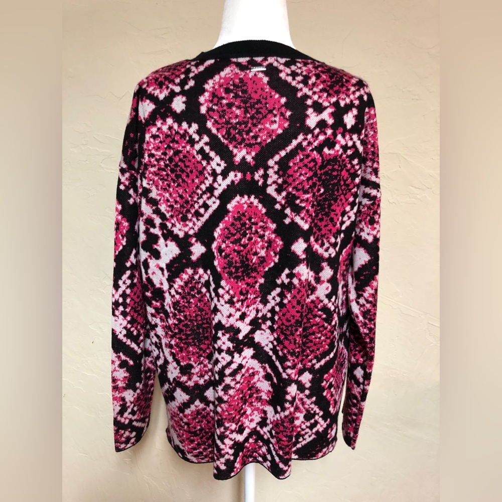 Dkny Women’s Sweater Python Print - image 3